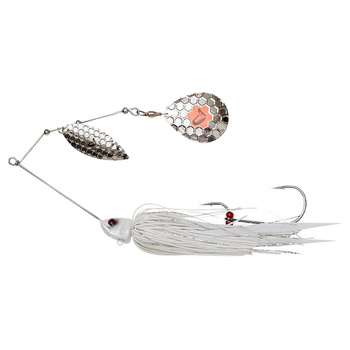 Błystka obrotowa SG DA'BUSH SPINNERBAIT 21cm  55g Sinking WHITE SILVER  72621