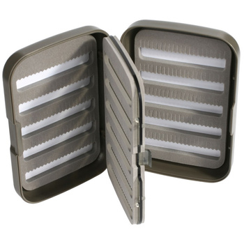 Pudełko muchowe Mikado 128x86x34mm SZARE UAM-035A-GY