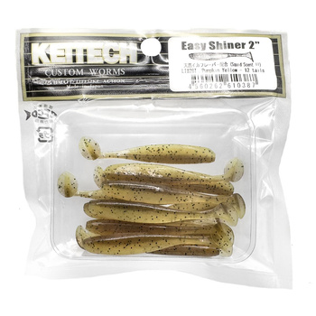 Keitech Easy Shiner 2'' 5cm 1g #LT28T PUMPKIN/YELLOW 12szt. - op.