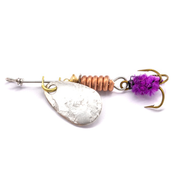 Błystka obrotowa Lp Rods Aglia00 #00 1,5g SILVER VIOLET