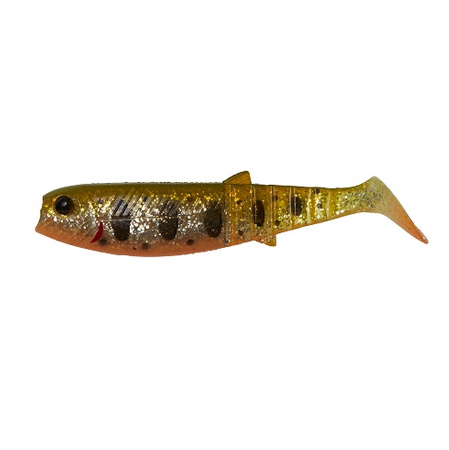 Savage Gear LB Cannibal Shad PADDLETAIL 6,8cm 3g OLIVE SMOLT UV 71912