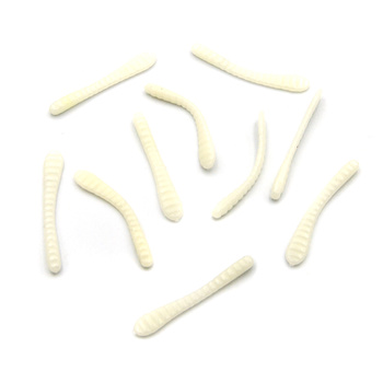 Fishchaser Micropijawka 2,5cm 1g CREAM 10szt.