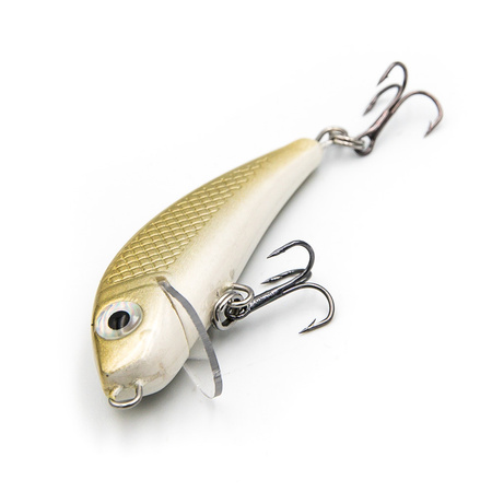 Wobler sandaczowy River Custom Baits Zander 5,5cm 5g Platinum