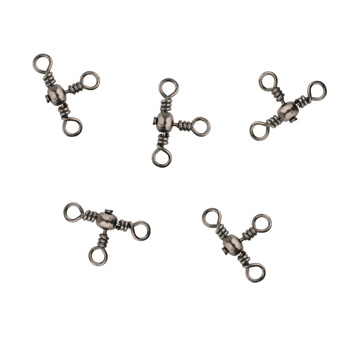 Krętlik baryłkowy Mikado potrójny #4 30kg 5szt AMA-A1400-4