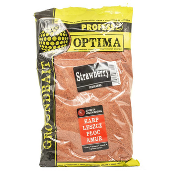 Zanęta wędkarska Profess Optima 1 kg TRUSKAWKA PROS-ZO-TRU