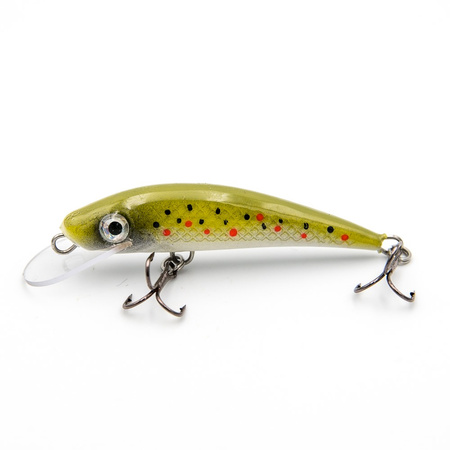 Wobler pstrągowy USAK Fury 5cm 4g BROWN TROUT