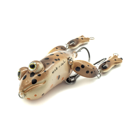 Wobler bezsterowy Wob-Art Żaba 9cm 14g BROWN