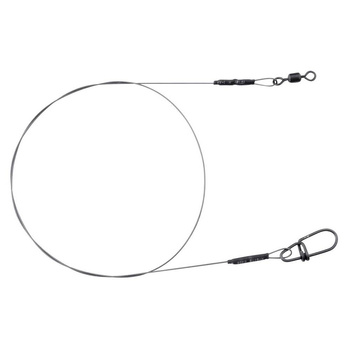 Przypon Tytanowy SPRO 1x1 40cm 20kg MATTE BLACK 4621-203