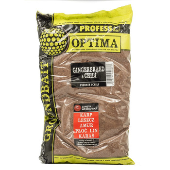 Zanęta wędkarska Profess Optima 1 kg PIERNIK I CHILI PROF-ZO-PCH