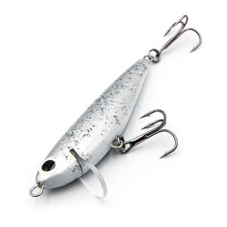 Wobler Sierpik 7 cm silver glitter