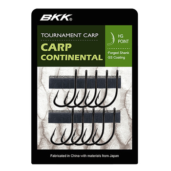 Haczyki Karpiowe BKK Carp Continental #8 10szt A-BC-0141