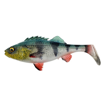4D Perch Shad B Savage Gear 12,5cm 20g GREEN SILVER SVS73958