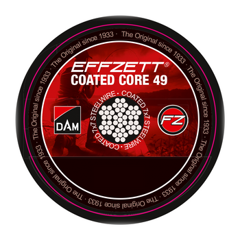 Materiał przyponowy DAM EFFZETT Coated CORE 49 0,75mm 25kg 10m 56412