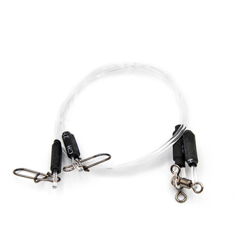 Przypon fluorocarbonowy 1mm 20kg 100cm  2 sztuki