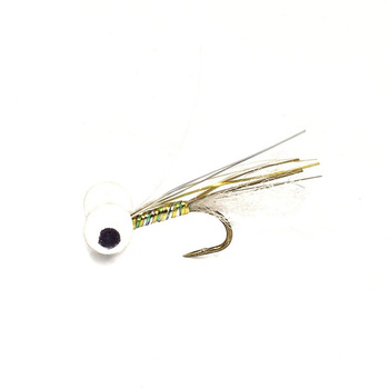 Mucha jeziorowa WP Trout with silver angel wing #10