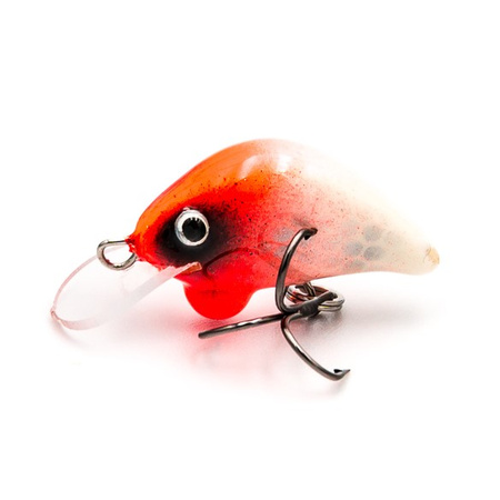 Wobler KillerEGG FAT II 2,5cm 2g white orange