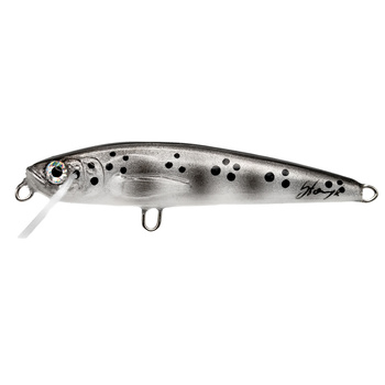 Wobler Bow 70 Trout Ozzy Lures 7cm 5g BLACK SILVER