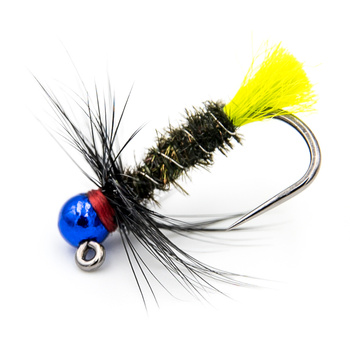 Przynęta Micro Jig Red Tag 4mm 0,6g  Fl.Yellow/Dk.Blue  MJ0004