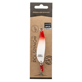 Błystka Wahadłowa Polsping Mors 2 14g RED HEAD BW-M02RH
