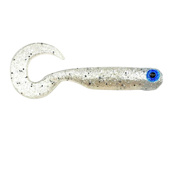 Great Fish GF1 Twister Shrimp Scent 49mm 0,9g WHITE PEARL 10szt.