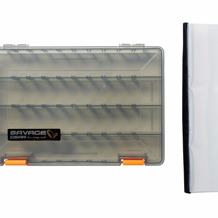 Torba na przypony i przynęty FLIP RIG BAG M + 1 box 12 torebek PE 30x20x10cm 74248