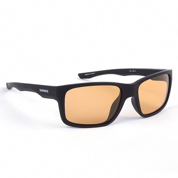 Okulary Polaryzacyjne Shimano MATTE BLACK & YELLOW