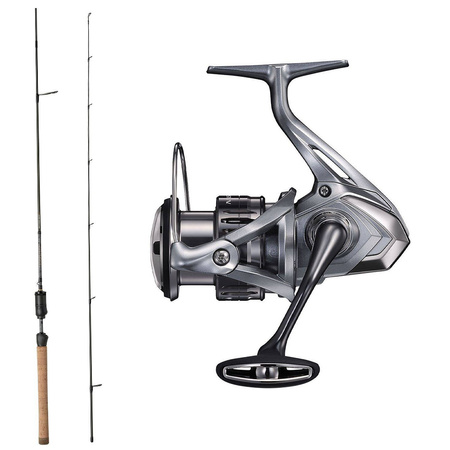 Zestaw na bolenia Wędka SG Parabellum CCS Spin 279cm 7-23g ML + Shimano Nasci FC 4000