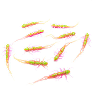 Widelnica Realistic Shad Matusiak 8,5cm 2g ZIELONY RÓŻ 10szt