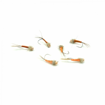 Nimfa Tungsten WP WOVEN BACK BROWN JIG hak#14BL