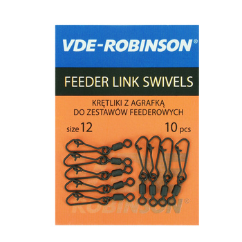 Krętliki z agrafką VDE-Robinson #14 10szt 68-K1-014