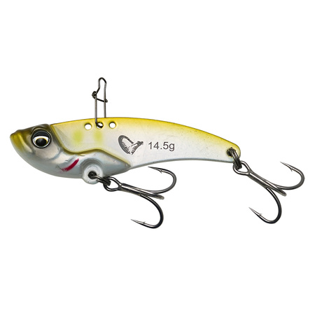 Cykada Vib Blade Savage Gear 4,5cm 8,5g Sinking GREEN SILVER AYU 71441