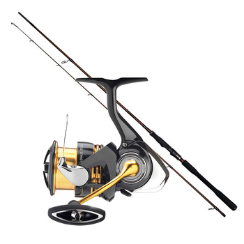 Zestaw Wędka Westin W4 PowerTeez + Kołowrotek DAIWA 23 Legalis LT4000-C(U)