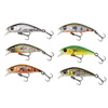 Wobler Savage Gear 3D Sticklebait Twitch 4,5cm 4g Tonący AYU GREEN SILVER 72313