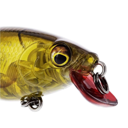Wobler Westin BuzzBite SR Crankbait 5cm 6g Low Floating CLEAR BROWN CRAW P147-574-001