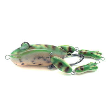 Wobler bezsterowy Wob-Art Żaba 9cm 14g GREEN