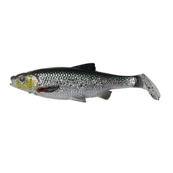 Savage Gear LB Roach Paddle Tail 7,5cm 5g GREEN SILVER 63785