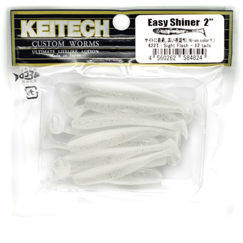 Keitech Easy Shiner 2'' 5cm 1g 422T SIGHT FLASH 12szt - op