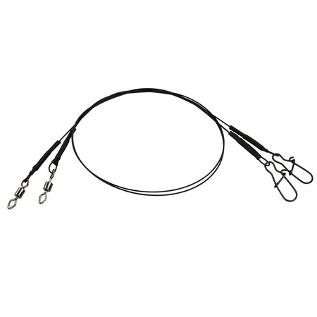 Przypon DAM Effzett Coated CORE7 Spin Leader 11kg 40cm 2 sztuki  60408