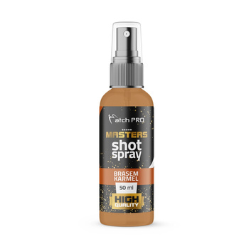 Atraktor w sprayu MatchPro Masters Shot Spray BRASEM CARMEL 50ml 971026