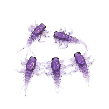 Fishchaser Microlarvae jętka 2,7cm 1g VIOLET AND PEPPER 5szt.
