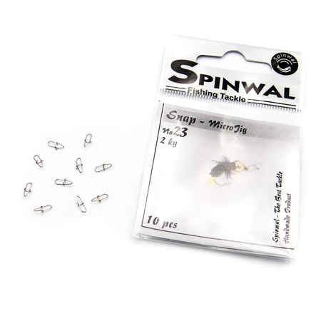 Agrafka Spinwal Microjig No.23 2kg - 10szt