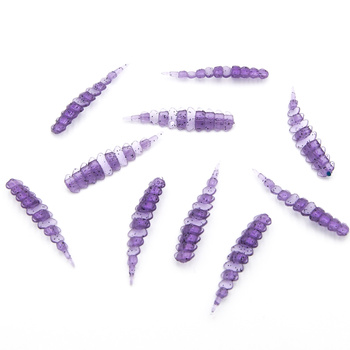 Fishchaser Drago Worm 4cm 2g VIOLET AND PEPPER 10szt.