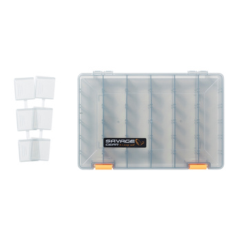 Pudełko Savage Gear 5A 27,5x18x4,5cm SMOKE 76775