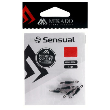 Szybkozłączka z krętlikiem Mikado rozmiar M 5 szt. AMA02-2074-M