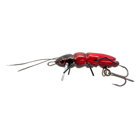 Microbait Stictoleptura 33mm 1,5g RUBRA RED #13