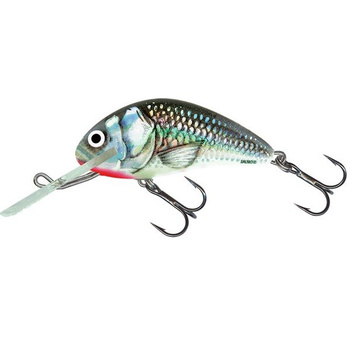 Wobler Salmo Hornet tonący 4cm 4g HOLOGRAPHIC GREY SHINER QHT039