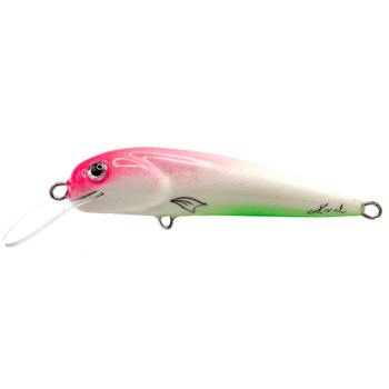 Wobler Trociowy Krol 7cm 7g PINK WHITE GREEN 111