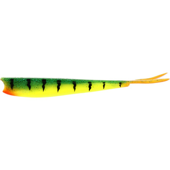 Przynęta gumowa Westin TwinTeez V-Tail 15cm 14g Fireflame