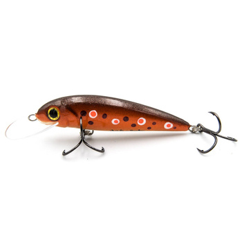 Wobler trociowy Wob-Art DR XL 7,5cm 9g PSTRĄG MIEDZIANY