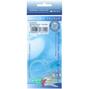 Zestaw Śledziowy Mikado Zestaw Morski Fish Skin Rig HOLO #02 - op.